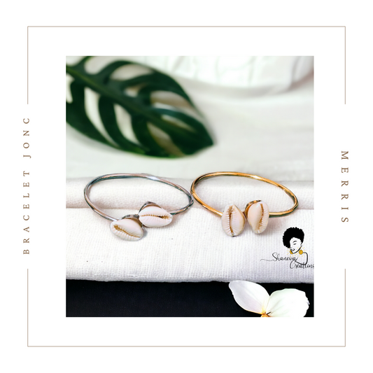 Bracelet Jonc "Merris" - Doré ou Argenté